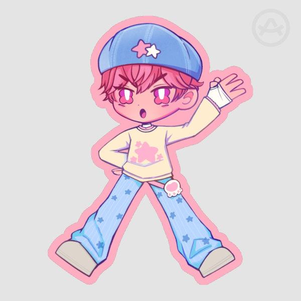 [PLAVE] BBUU Bamby Die Cut Sticker