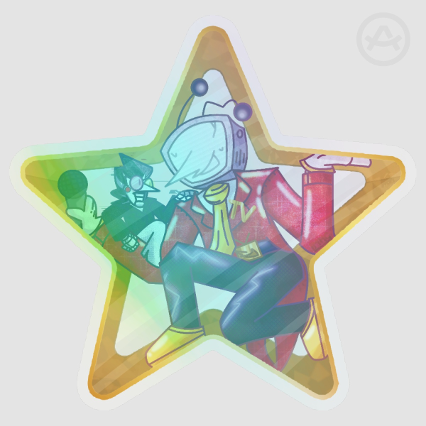 Spamtenna Star Sticker