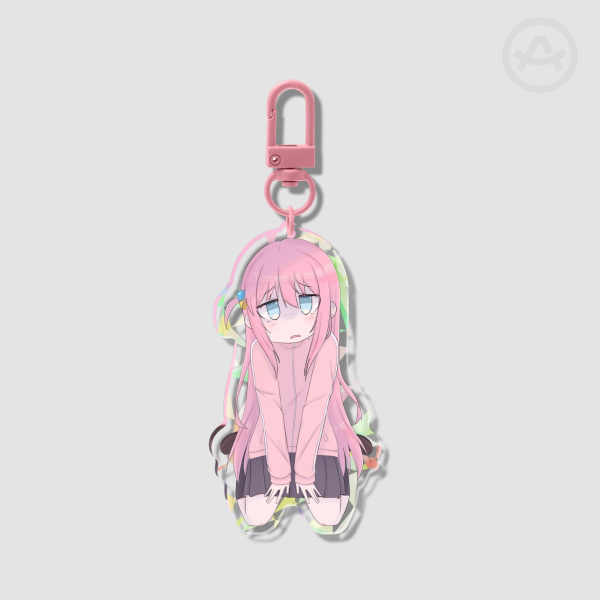 Bocchi Broken Glass Keychain