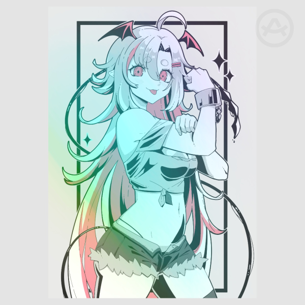 Dima Rainbow Clear PET Vinyl Sticker