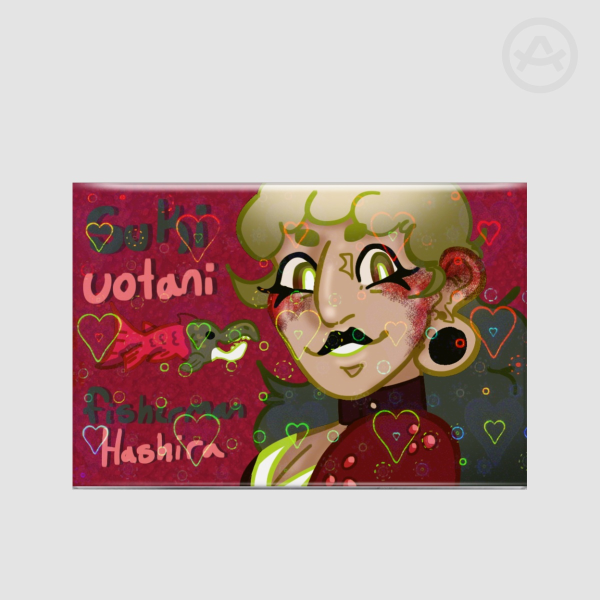 Oc - Suki Uotani - Rectangular Badge