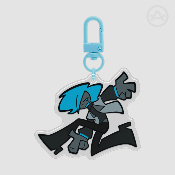 Andre Epoxy Clear Acrylic Keychains