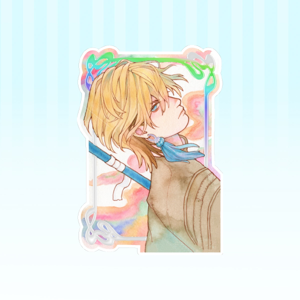 *SPECIAL* ZANKA NIJIKU Hot Foil Stamping Die Cut Stickers