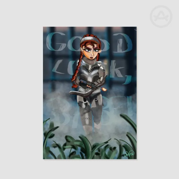 Goodluck babe VMAS Chappell roan art print