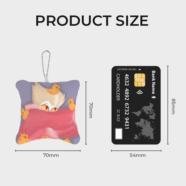 Lucifer - Mini Pillow Keychain
