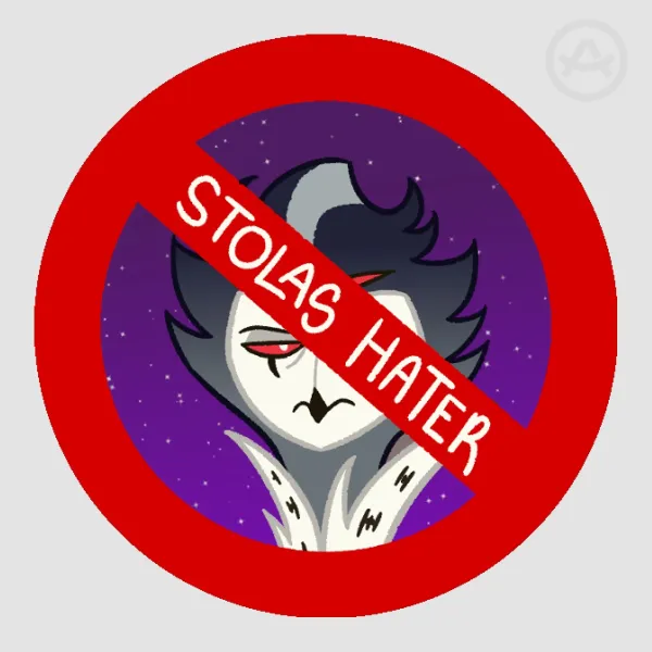 Anti-Stolas Sticker