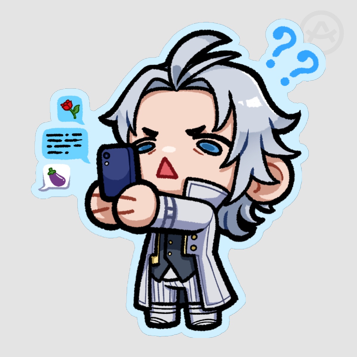 [ DissidiaFF ] WOL Texting Sticker