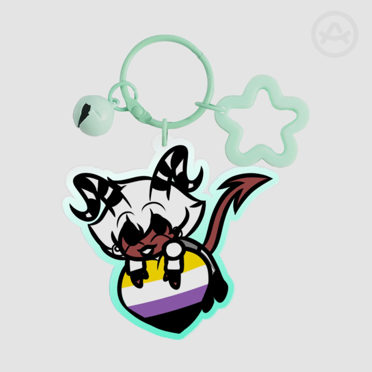 TDOV Wally Wackford Acrylic Keychain