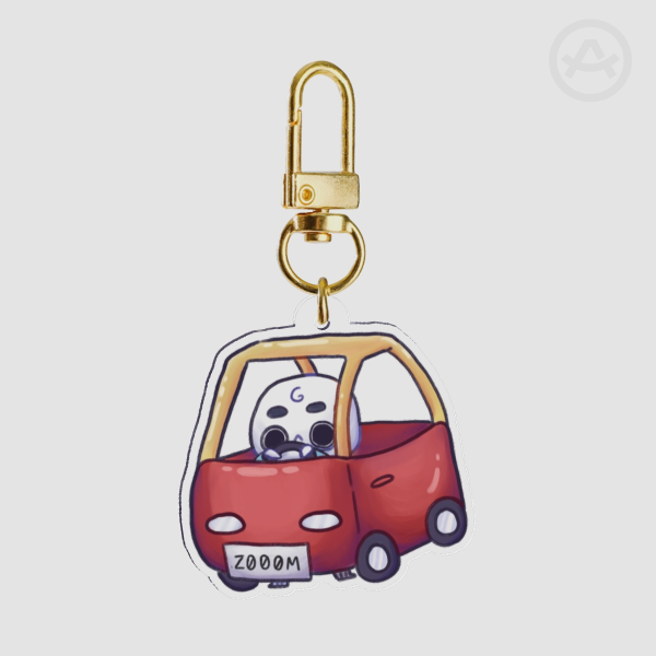 Kiddie Car Lil Guy Zooom Keychain