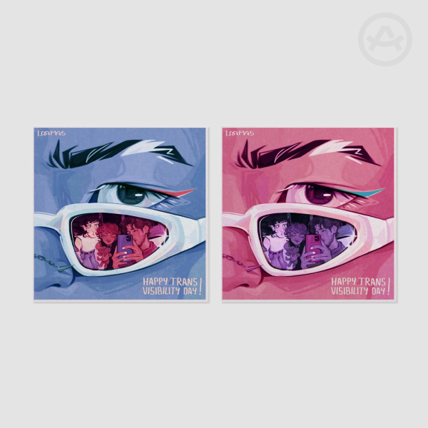 Double Sided SMALL POSTER | Trans Day of Visibility