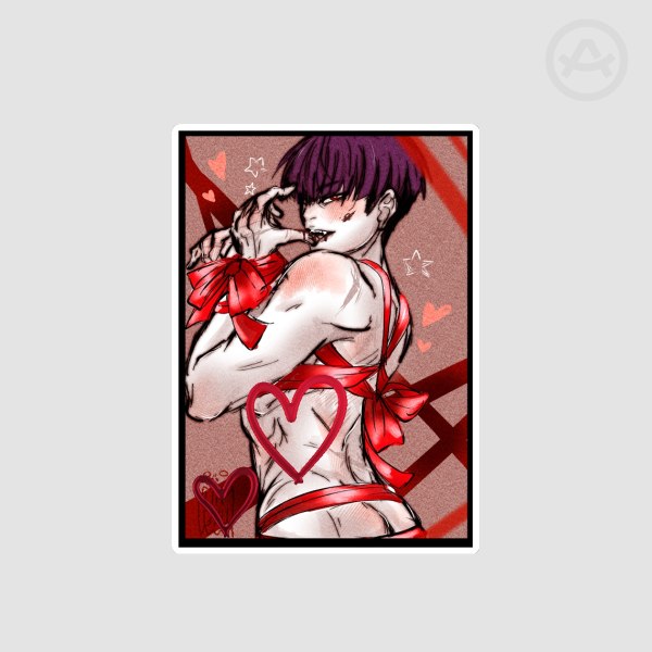 Kaiju Valentine Stickers (Hoshina)