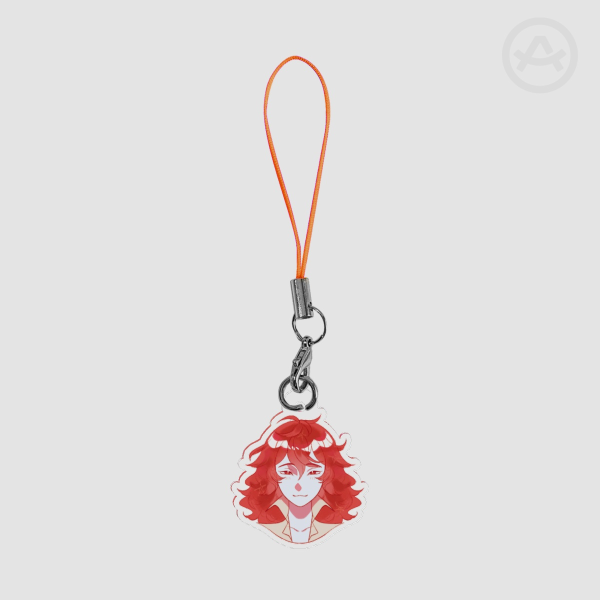 Padparadscha - Houseki no Kuni/Land of the Lustrous Clear Acrylic Charm