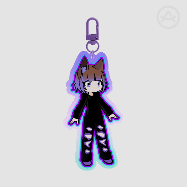 Lucas (Vkloves x lavender son) keychain