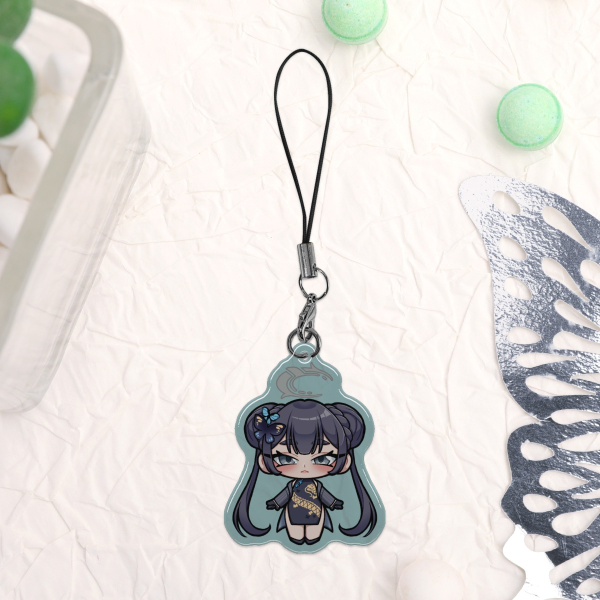 [ Blue Archive ] Ryuuge Kisaki Epoxy Keychain