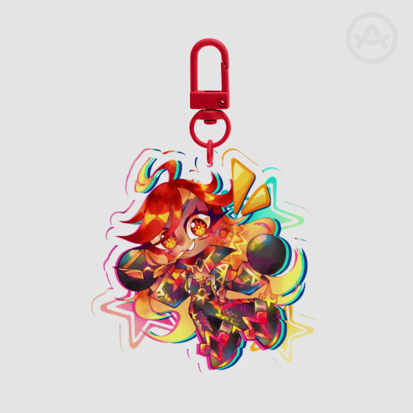 Genshin Impact Mavuika Keychain