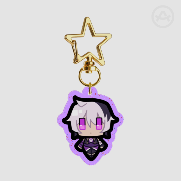 [ Virtual Singer ] VFlower (Glitter Keychain)