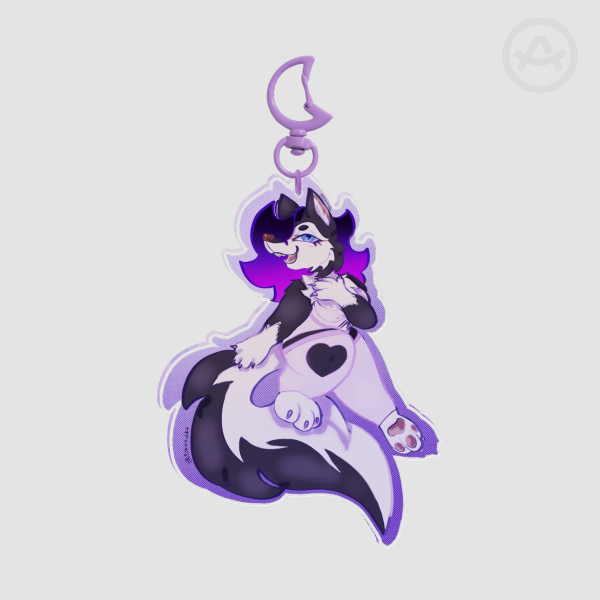 Silly Poké Acrylic Keychain! (Poke)