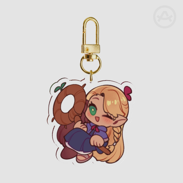 Dungeon Meshi Marcille Clear Acrylic Keychain