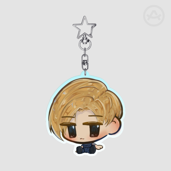 Resident Evil 2 Leon Acrylic Keychains