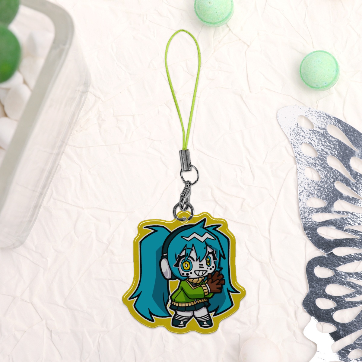 [ Vocaloid ] Matryoshka Miku Epoxy Keychain
