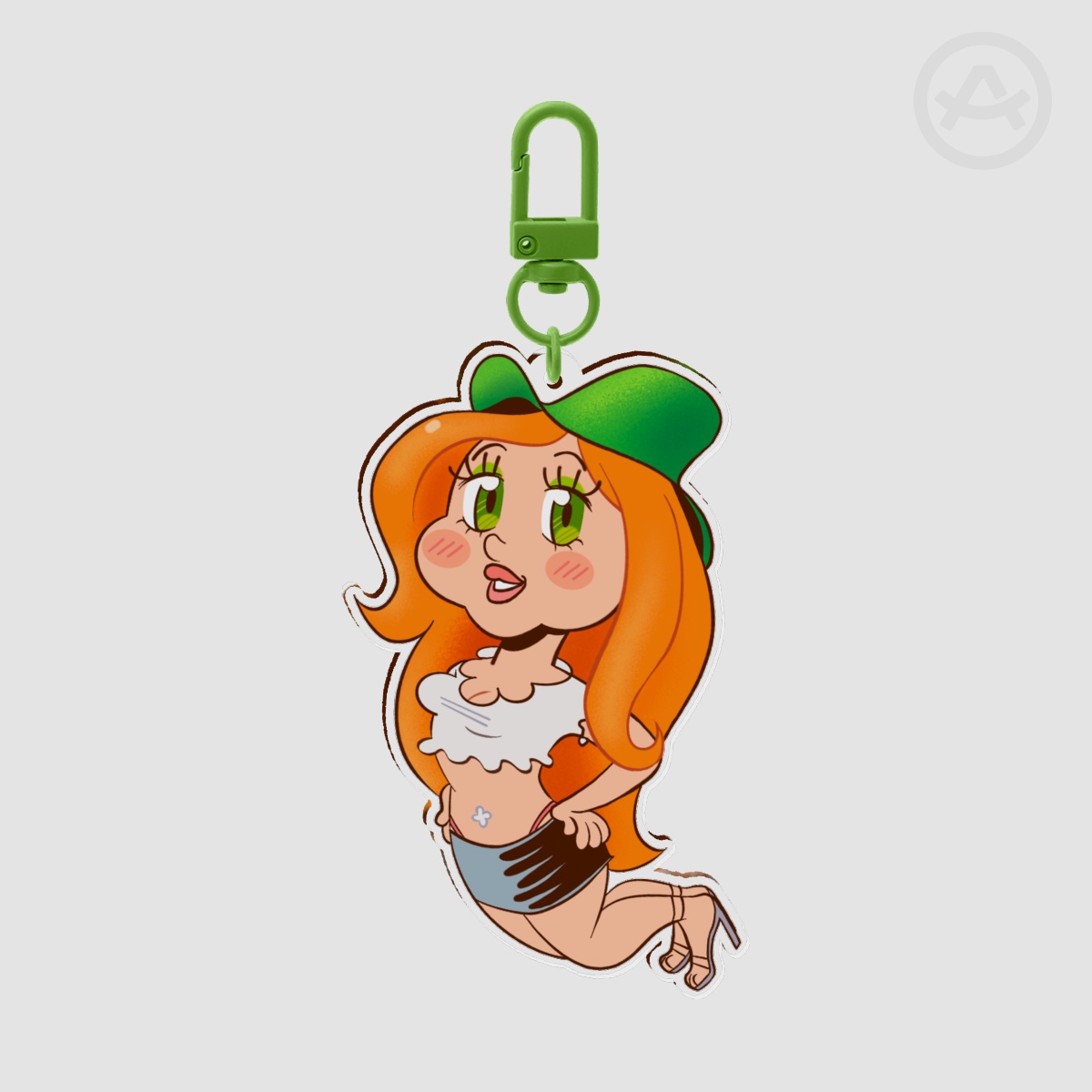 Jenny Les Nombrils Acrylic Keychain
