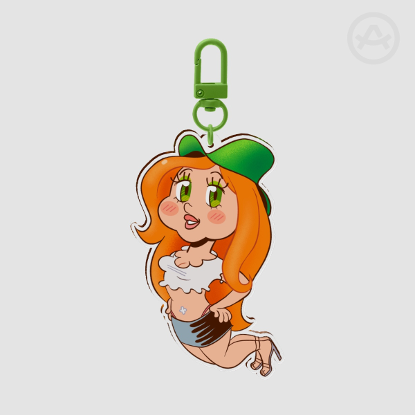 Jenny Les Nombrils Acrylic Keychain