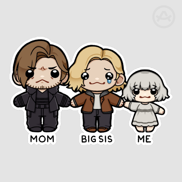 [ Resident Evil ] RE9 Family Sticker