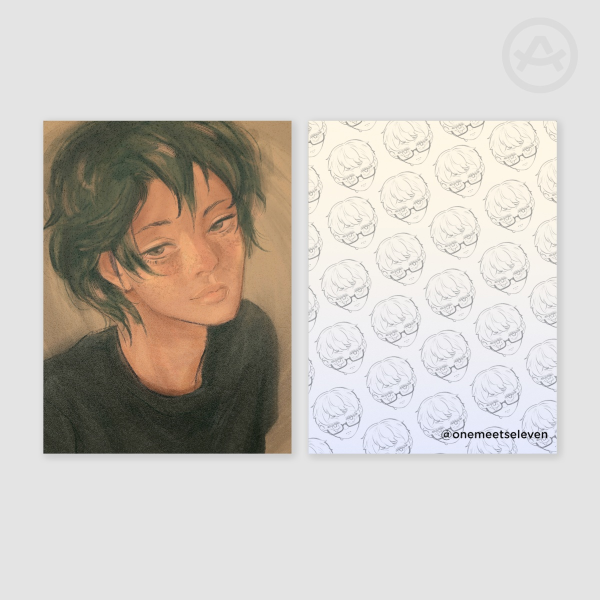 Yamaguchi Tadashi Photocard 76x102mm