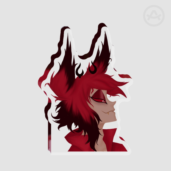 Alastor closeup - Thick Acrylic Stand No Base