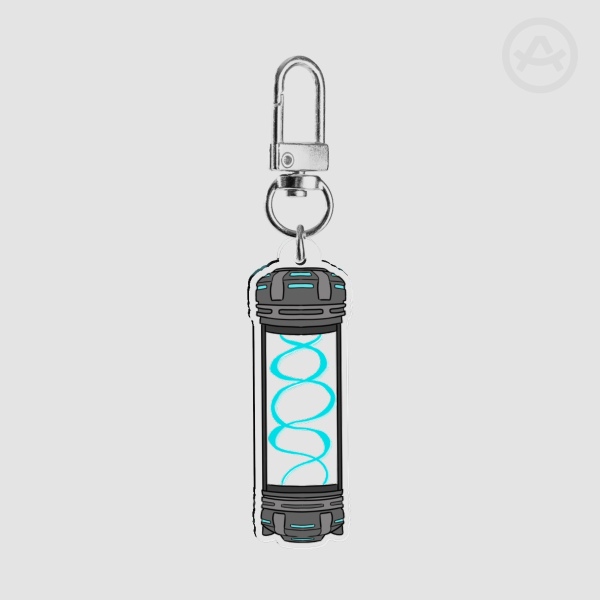 Astral Pulse Acrylic Keychain