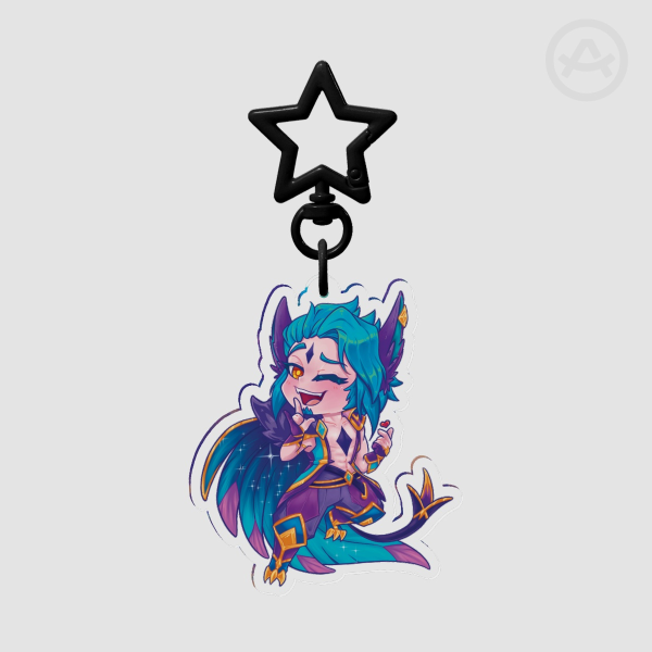 Star Guardian Rakan Keychain