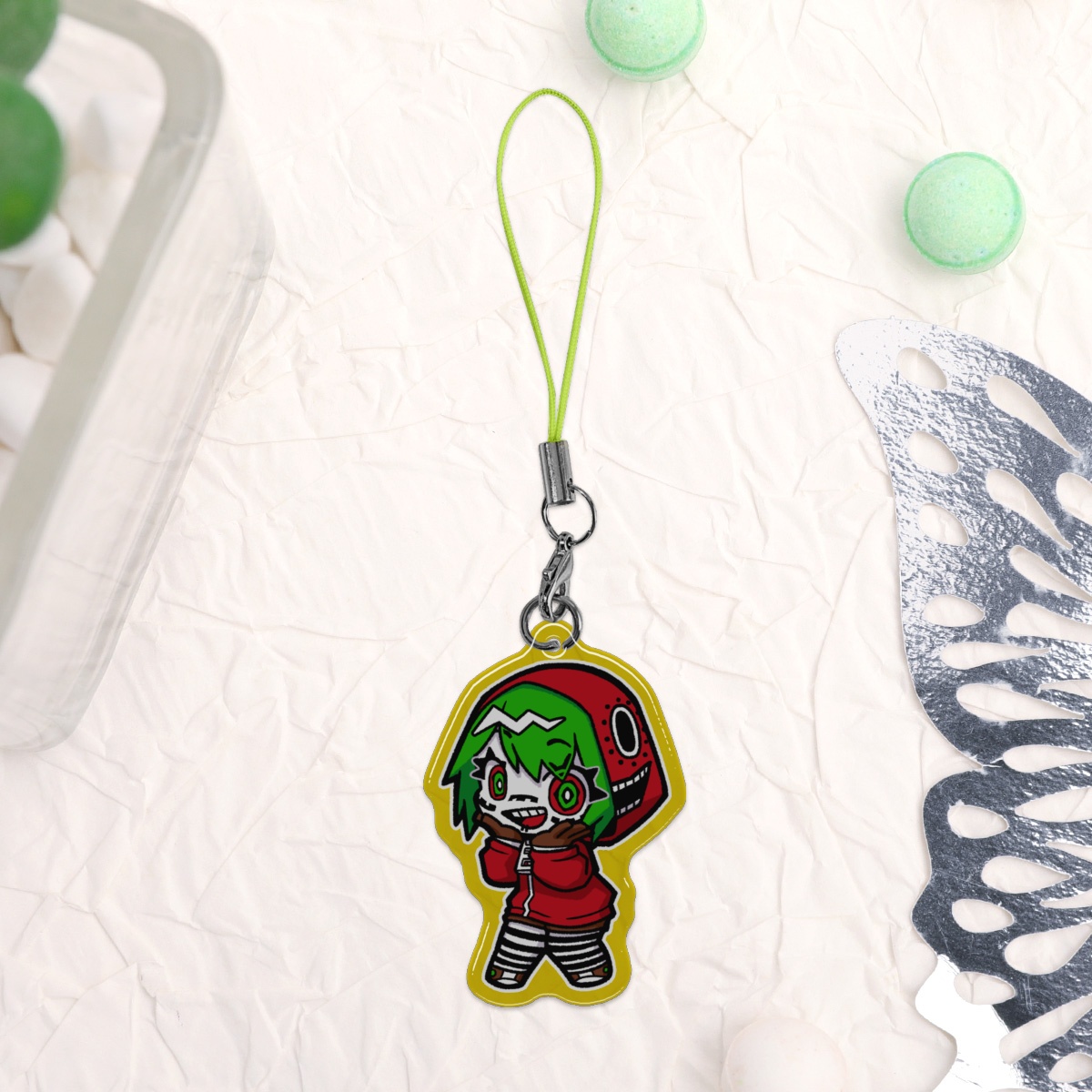 [ Vocaloid ] Matryoshka Gumi Epoxy Keychain