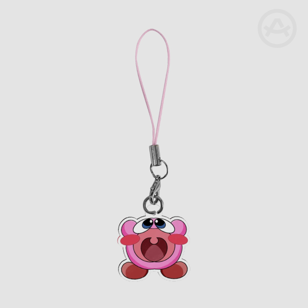 Kirby Phone Charm