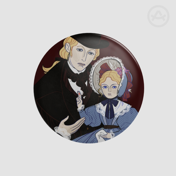 "Lestat & Claudia" Ikon Badge