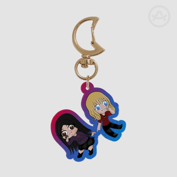 Spooky Sisters Keychain