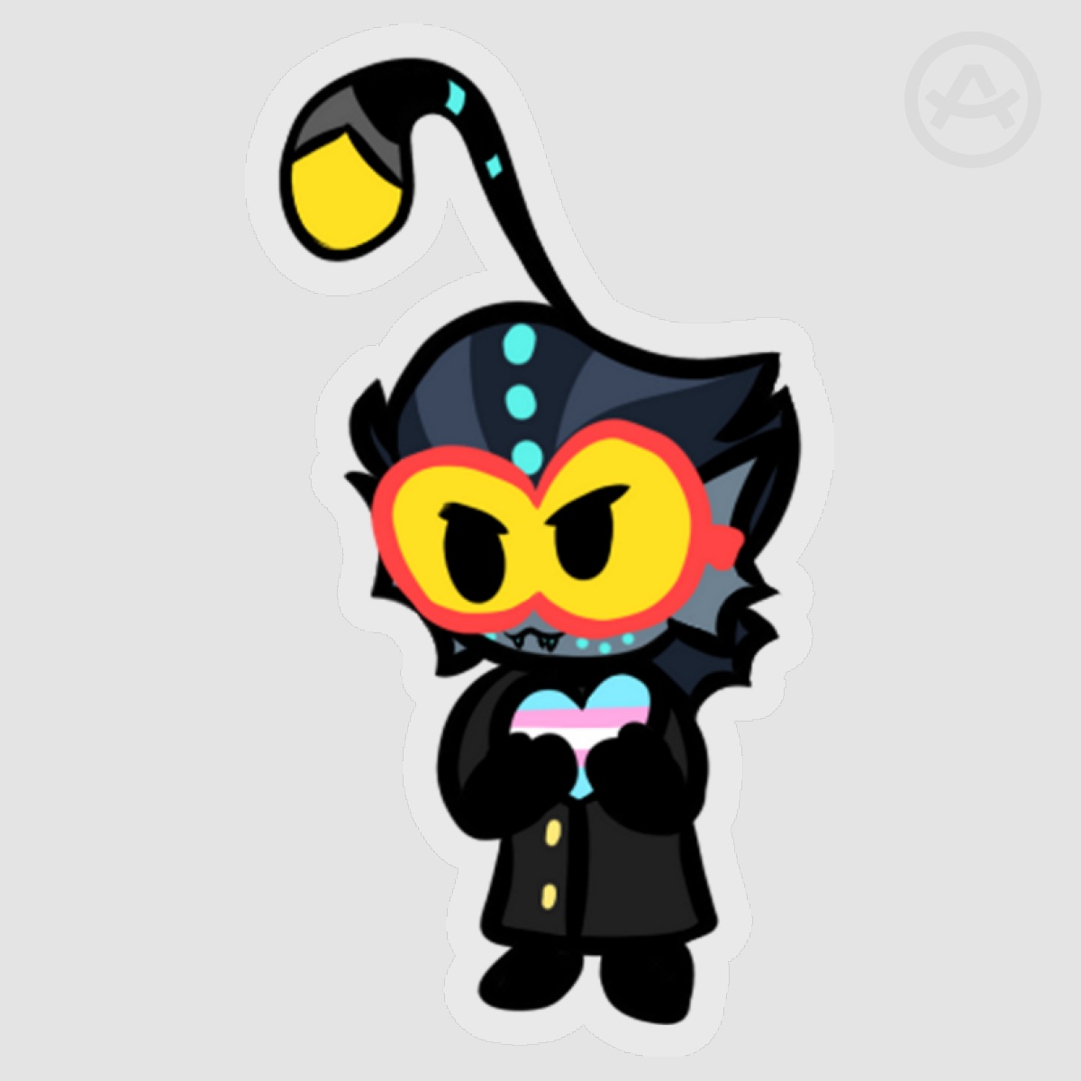 TDOV Baxter Clear PET Vinyl Die Cut Stickers