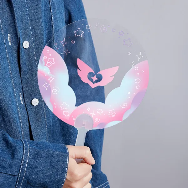 Angelic Hand Fan - 6.61""(168mm)