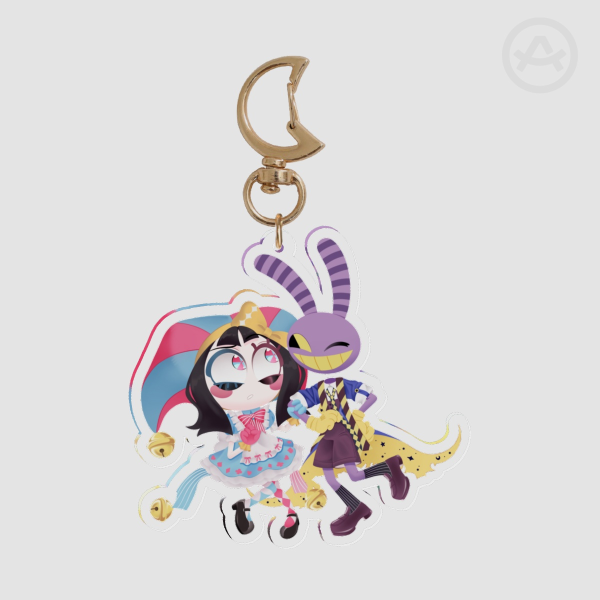 Funnybunny Wonderland Clear Acrylic Keychain