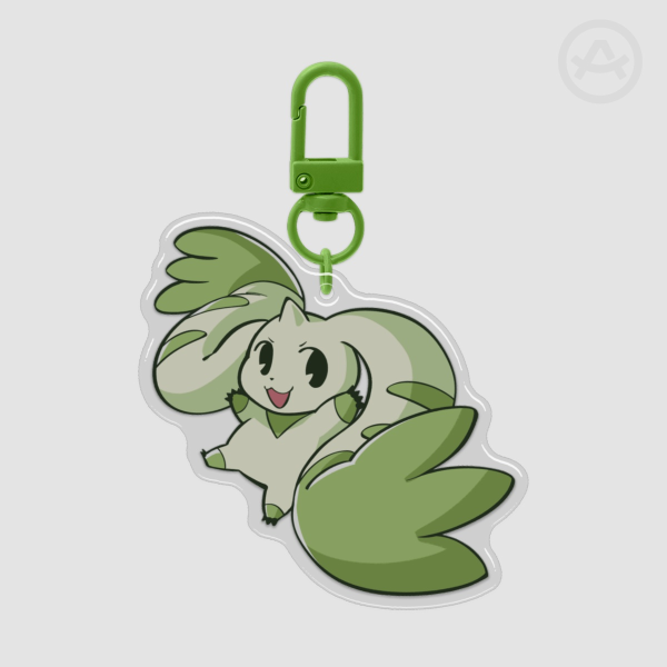 Terriermon Epoxy Clear Acrylic Keychain