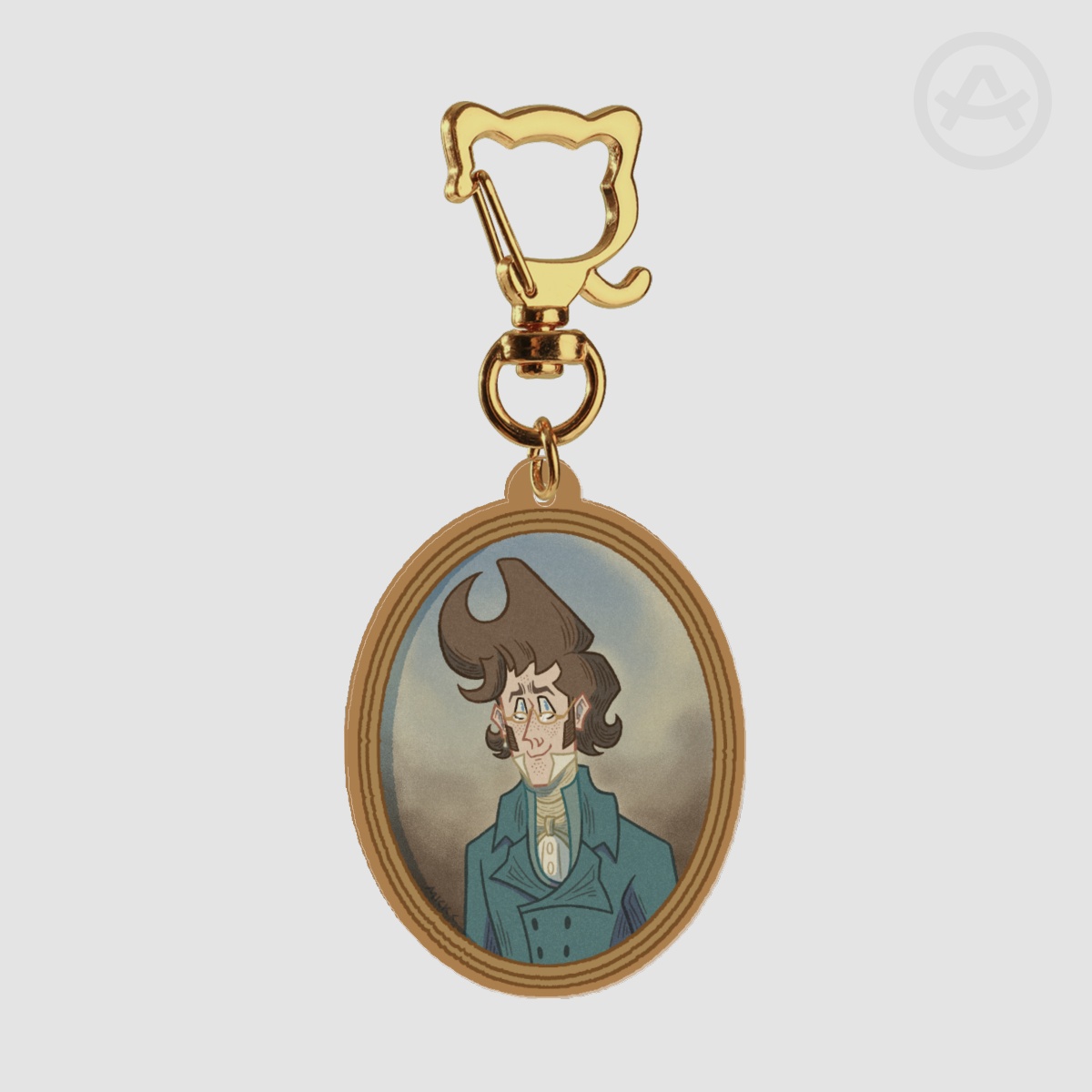 (Mysteries of the Miseries/OC) Lord Mousehole Regency era Miniature Acrylic Keychain