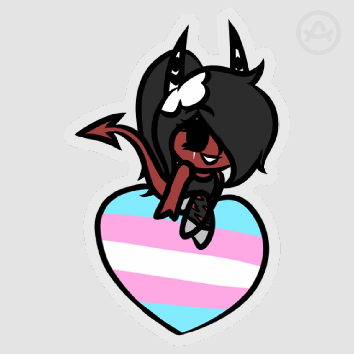 Sallie May Clear PET Vinyl Die Cut Stickers