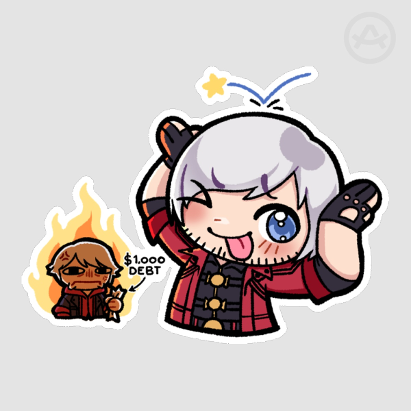 [ Devil May Cry ] Ehe~ Dante Sticker