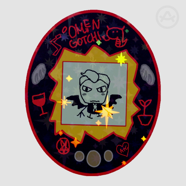 Crowley Omengotchi Sticker