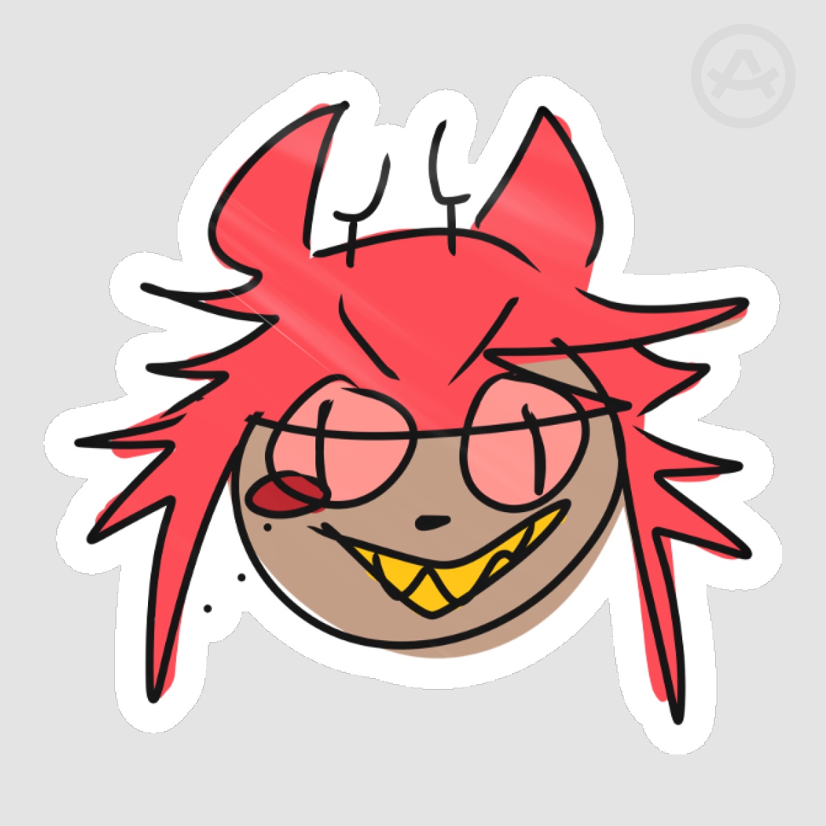 Alastor April Fools Stickers