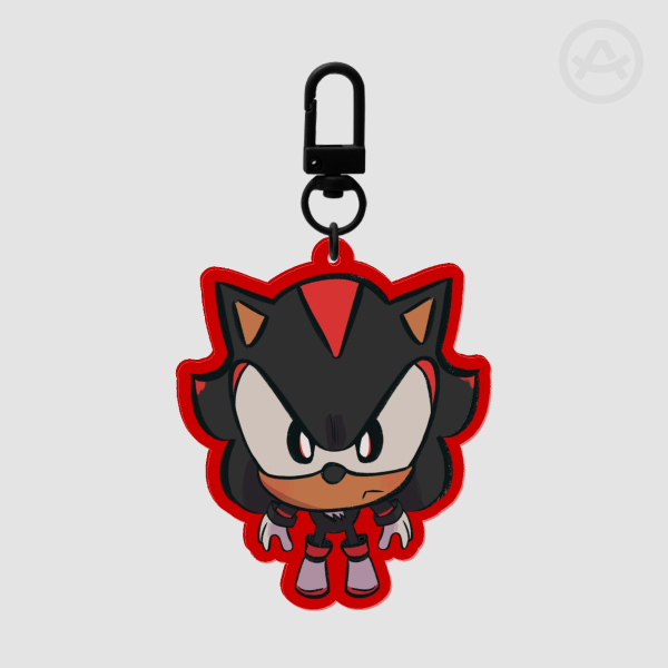 Shadow the hedgehog Keychain