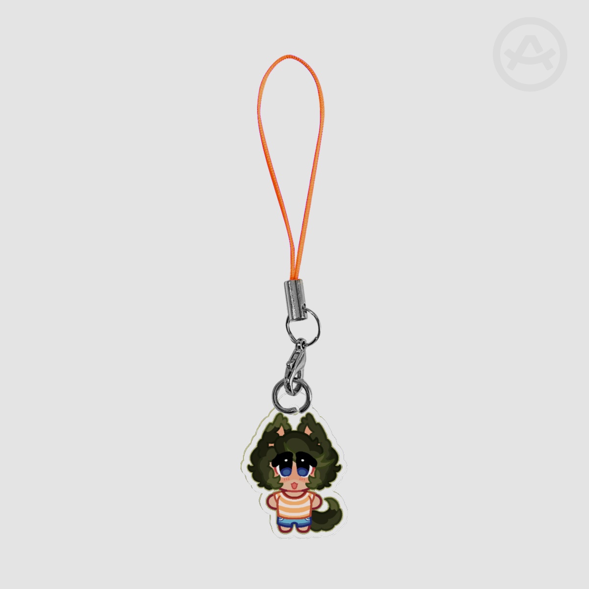 Daniel Phone Charm Style Keychain