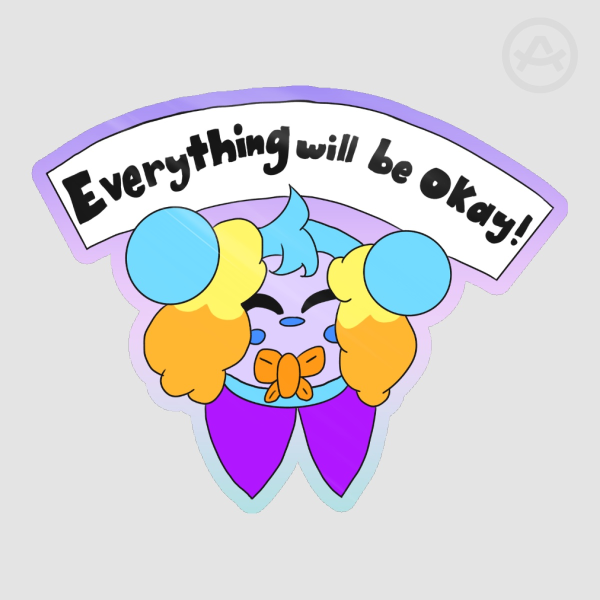 Seam Dee Sticker (Everything Will Be Okay!)