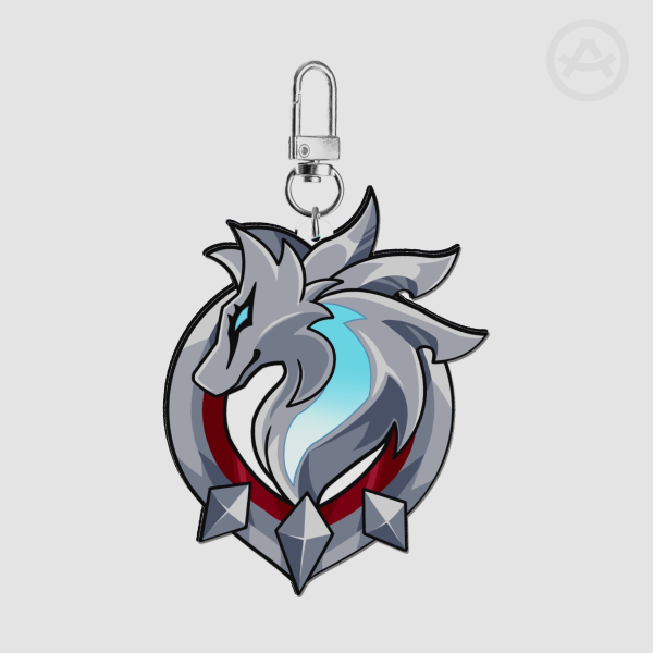 Wriothesley Wolf Emblem - Full Bleed Acrylic Keychains