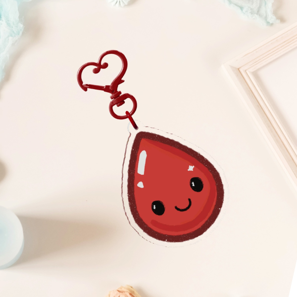 Della the Drop "Flow Friends" Keychain