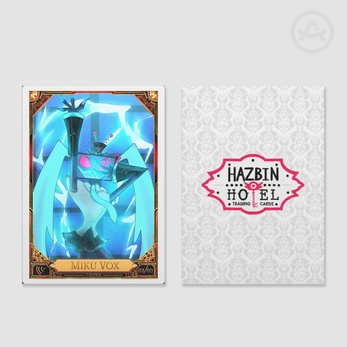 Miku Vox fan trading card